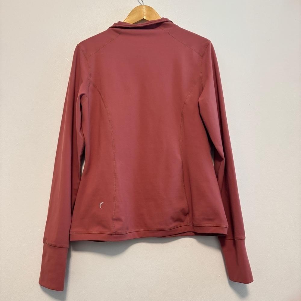 ZYIA Women's Half-Zip Sweatshirts - XL, XXL Pullover Thumb Hole Kangaroo Pocket - Picture 3 of 12